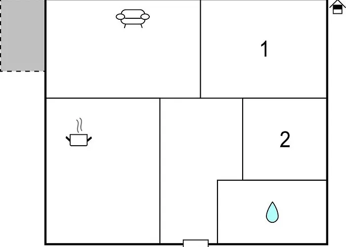 Two-bedroom In 아파트