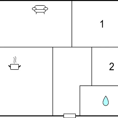 Awesome In With Kitchen Apartment *